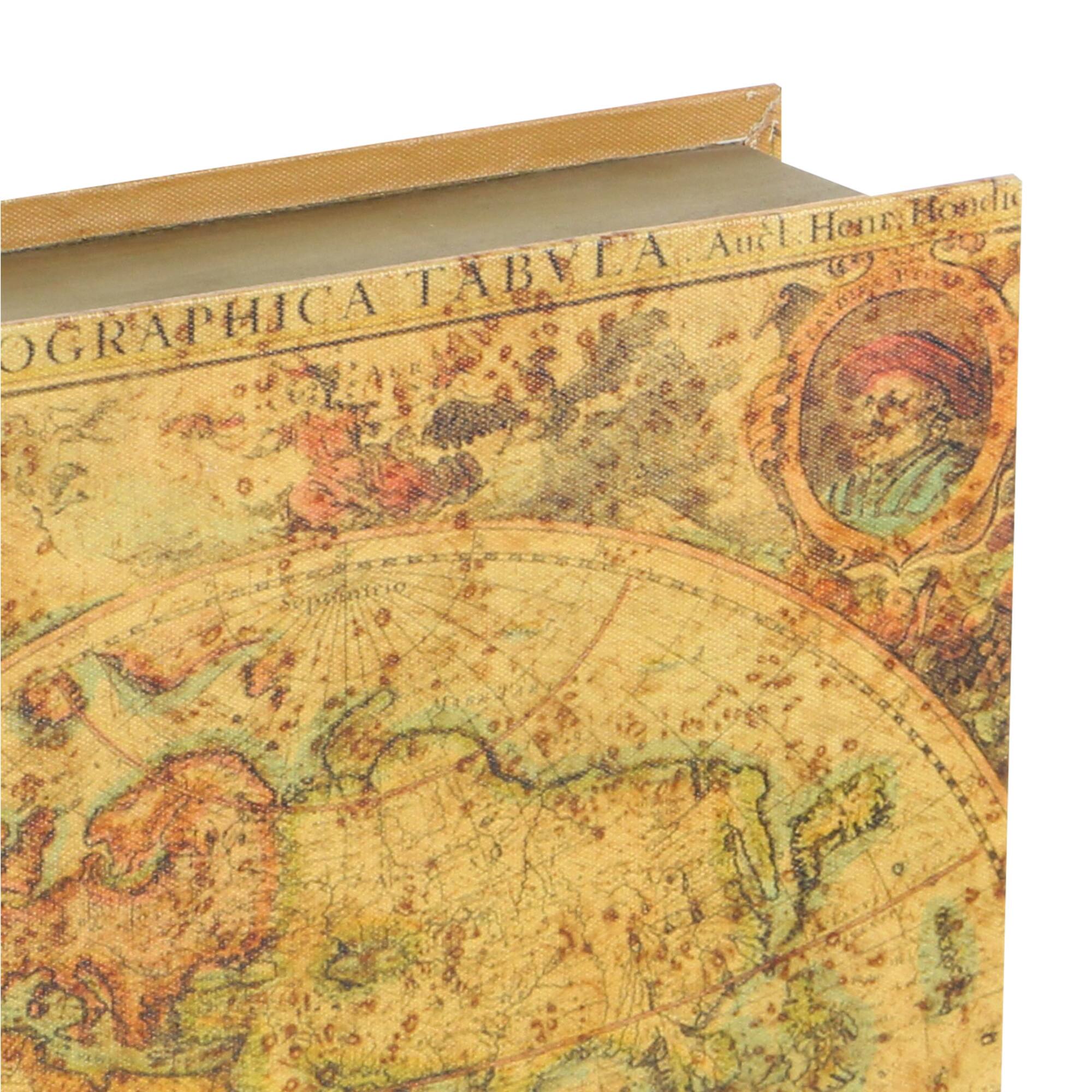 Brown Wood Atlas Traditional Box Set